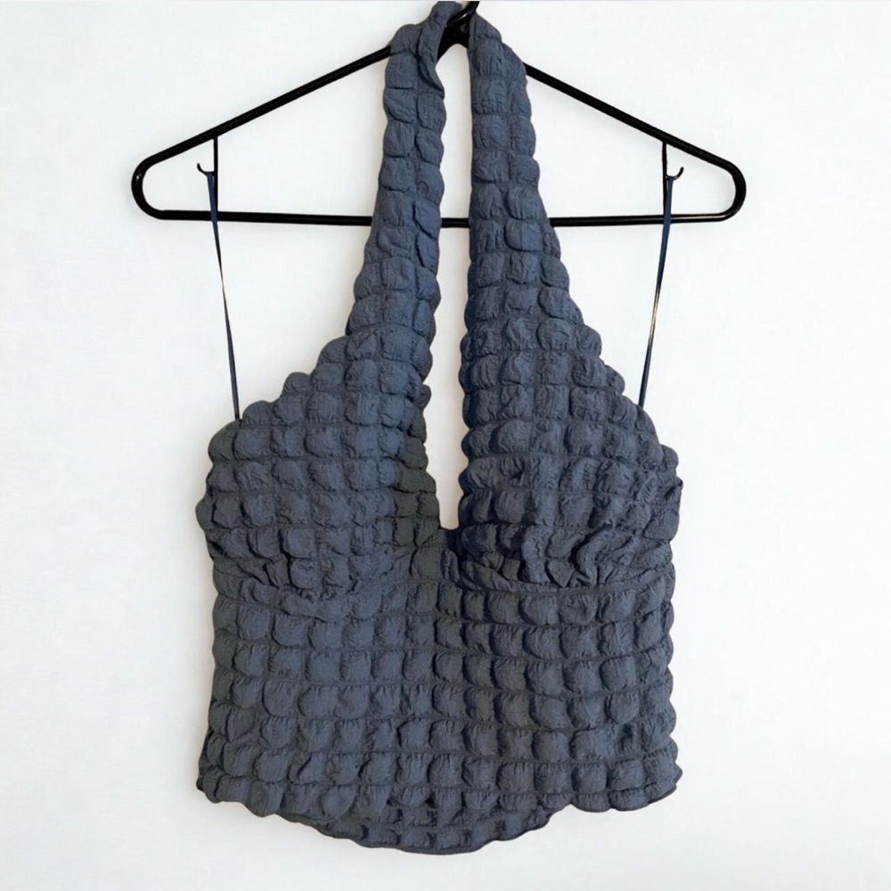West of Melrose Popcorn Women’s Halter Top